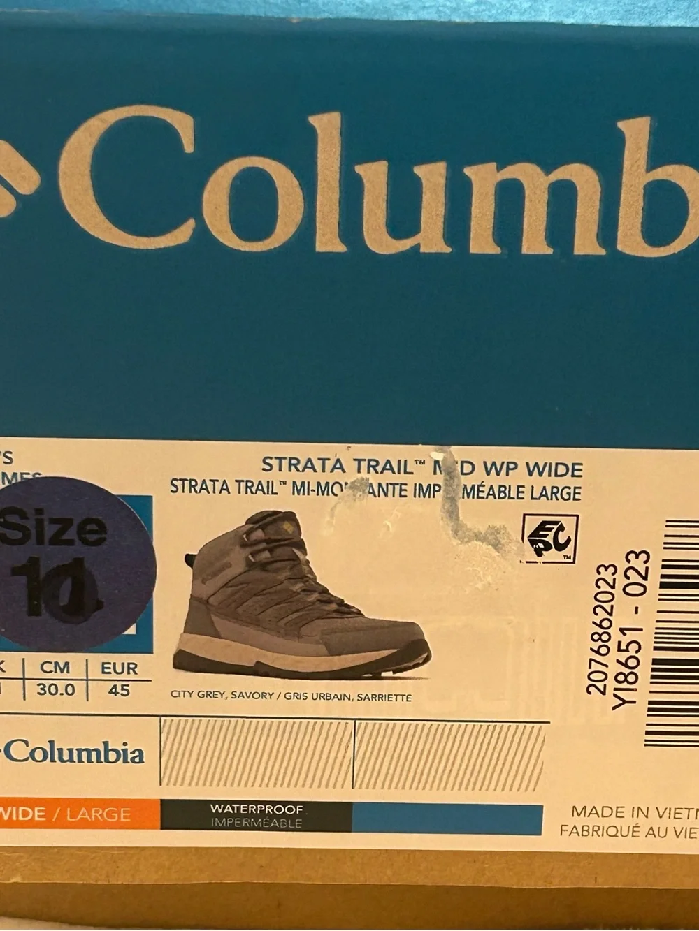 Columbia strata trail